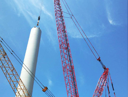 浙江磐安廿四尖背（16.5MW）风电项目风机安装工程